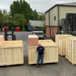 IGS takes delivery of four Titanium cutters destined for installations at existing Titanium customers.